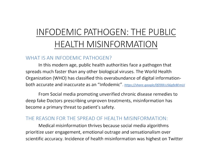 do independent medical writing